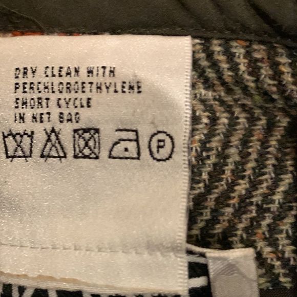 Vintage Carlisle Crop Moto Wool Jacket size 6 - Picture 7 of 16